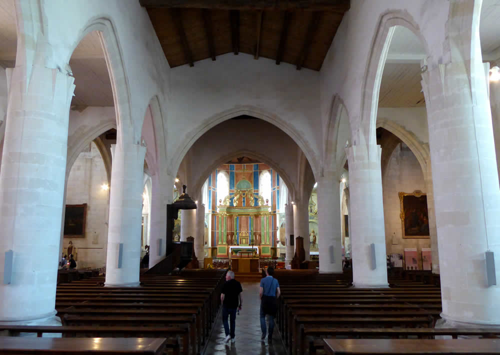 intérieur église saint martin de ré